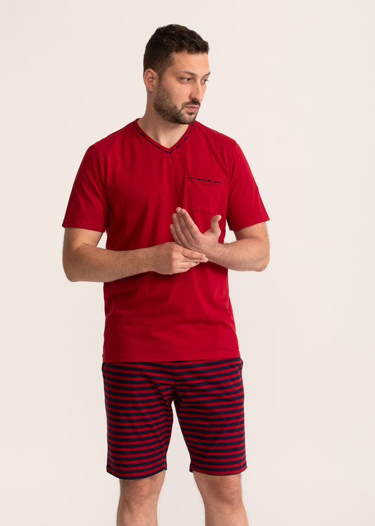 Pijama Bărbați Miles Bumbac