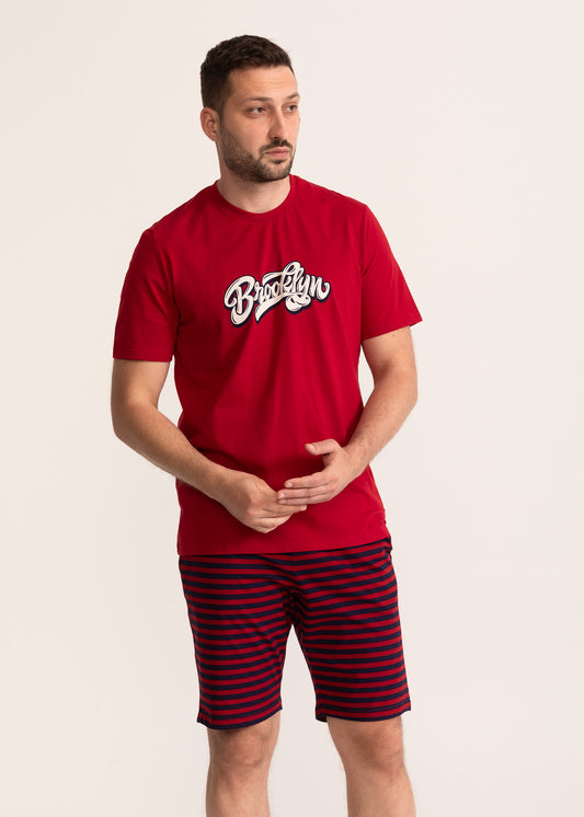 Pijama Bărbați Miles Bumbac