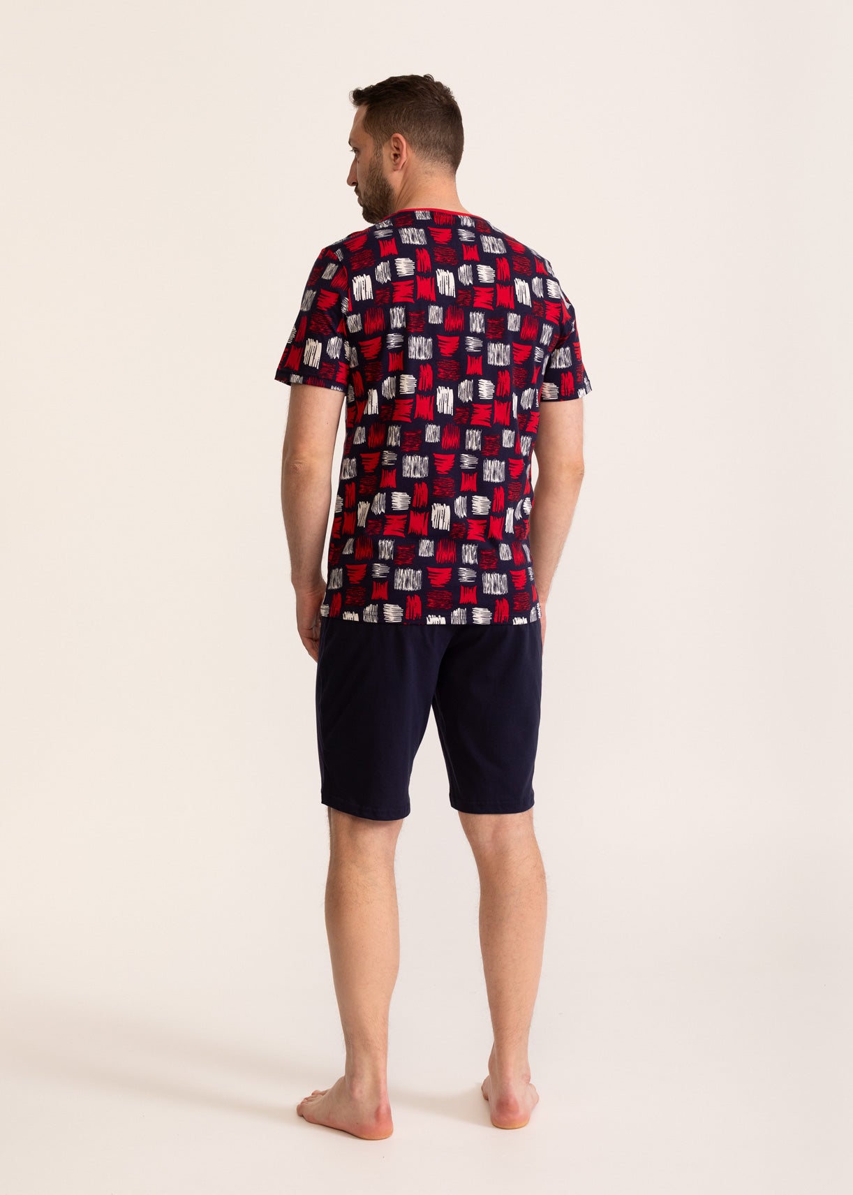 Pijama Bărbați Chester Bumbac