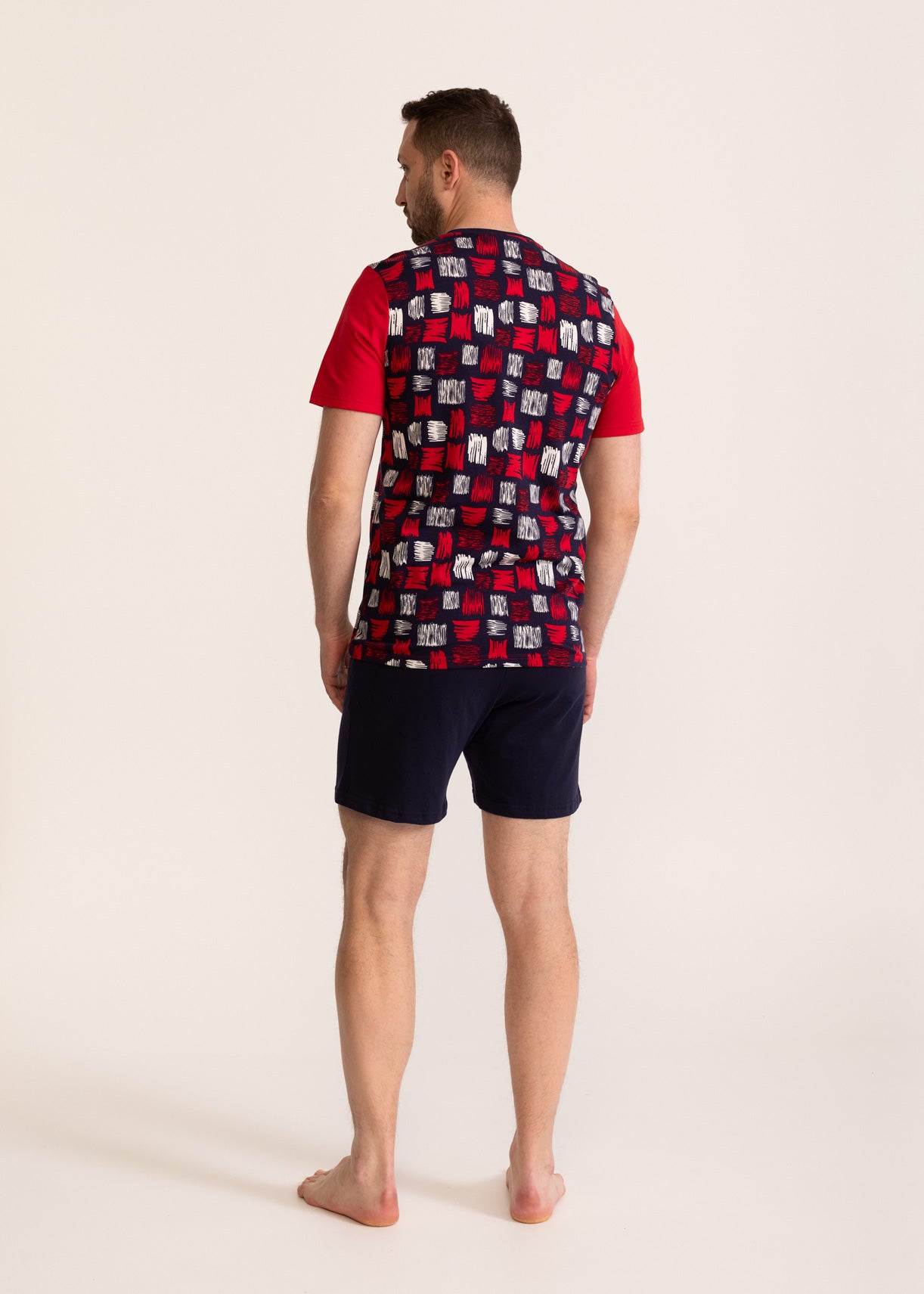 Pijama Bărbați Chester Bumbac