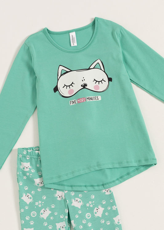 Pijama Copii Mia Bumbac