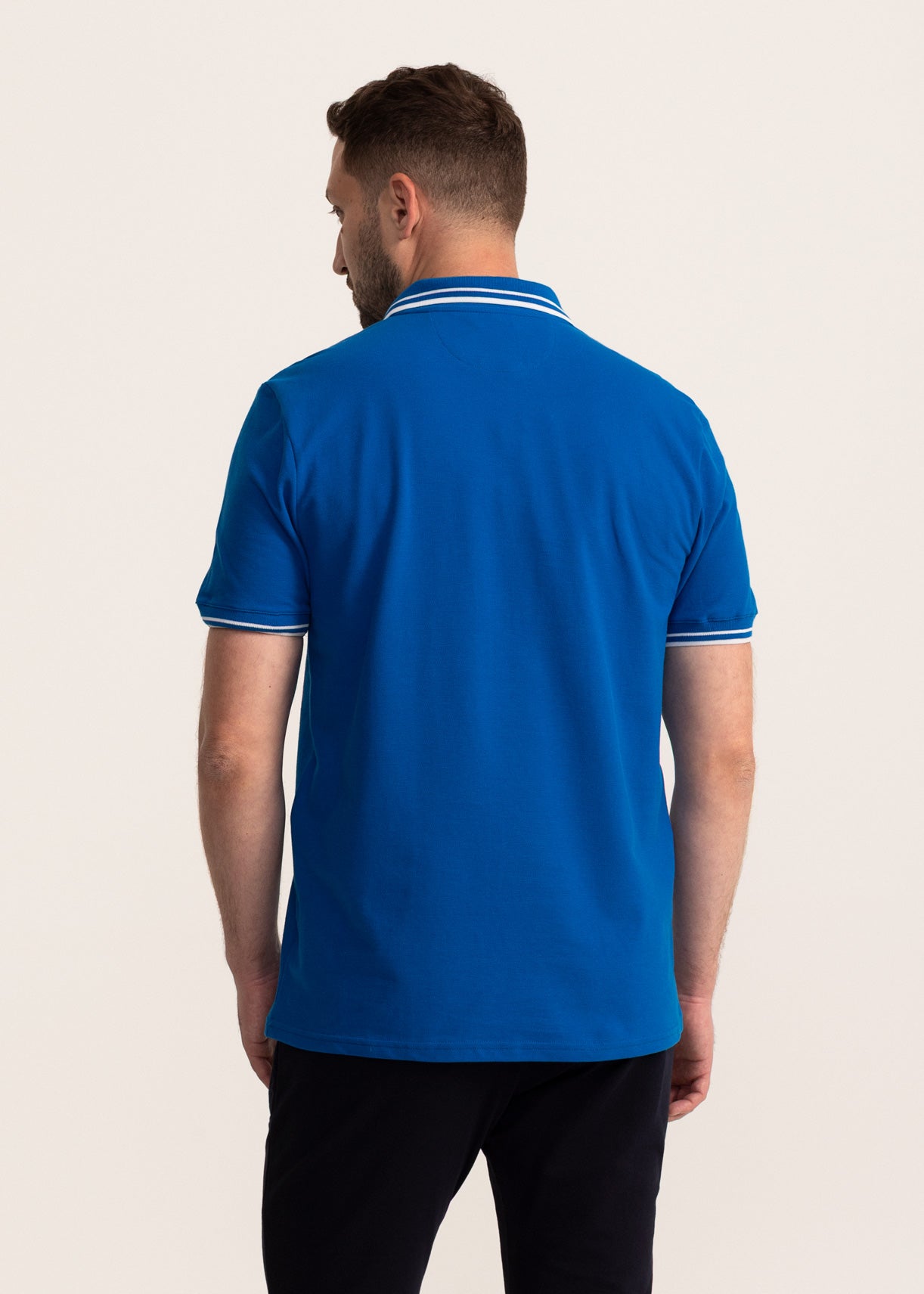 Tricou Bărbați Bumbac Albastru