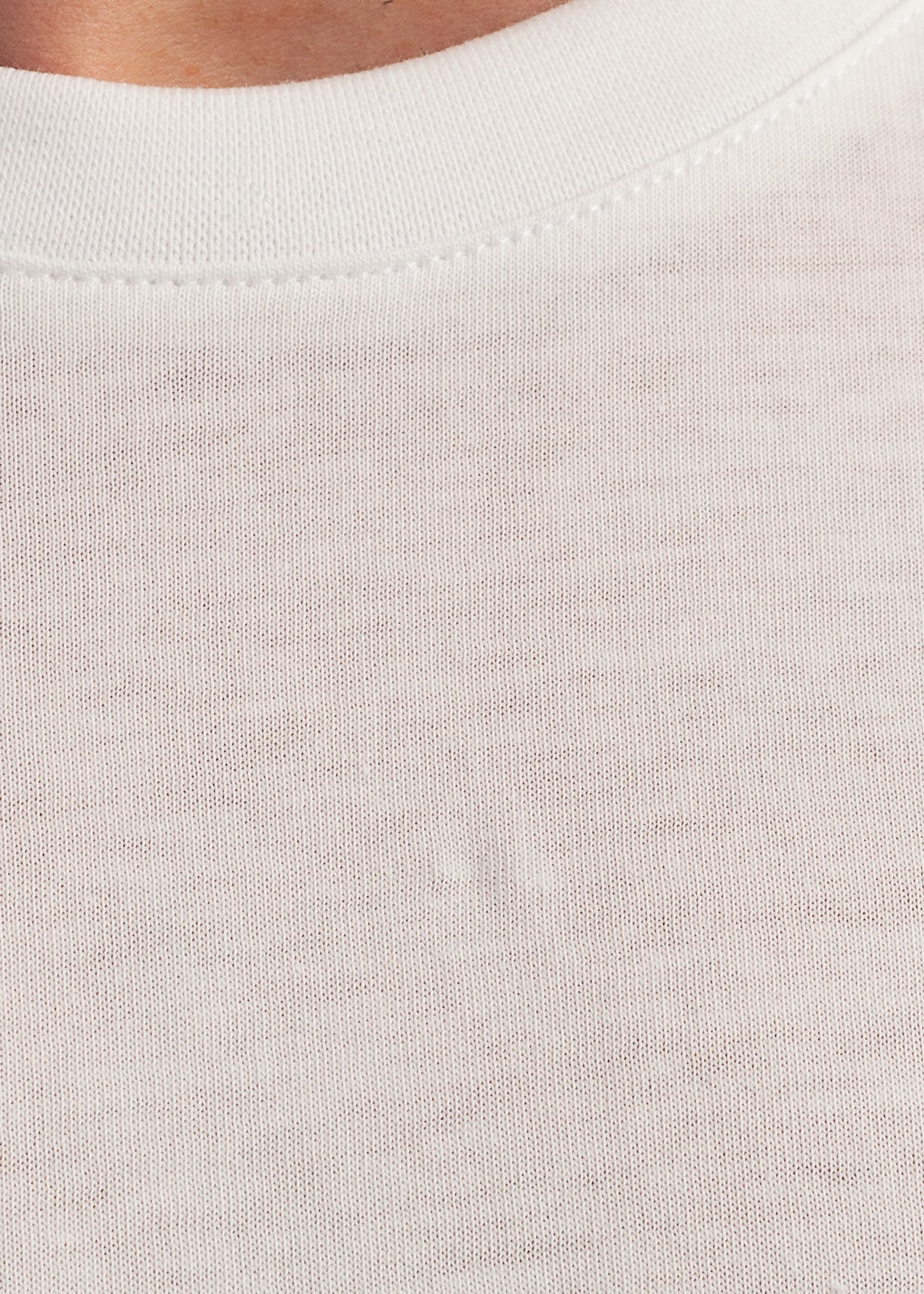 Tricou Bărbați Bumbac Alb