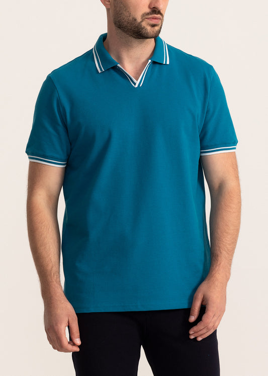 Tricou Bărbați Bumbac Turquoise