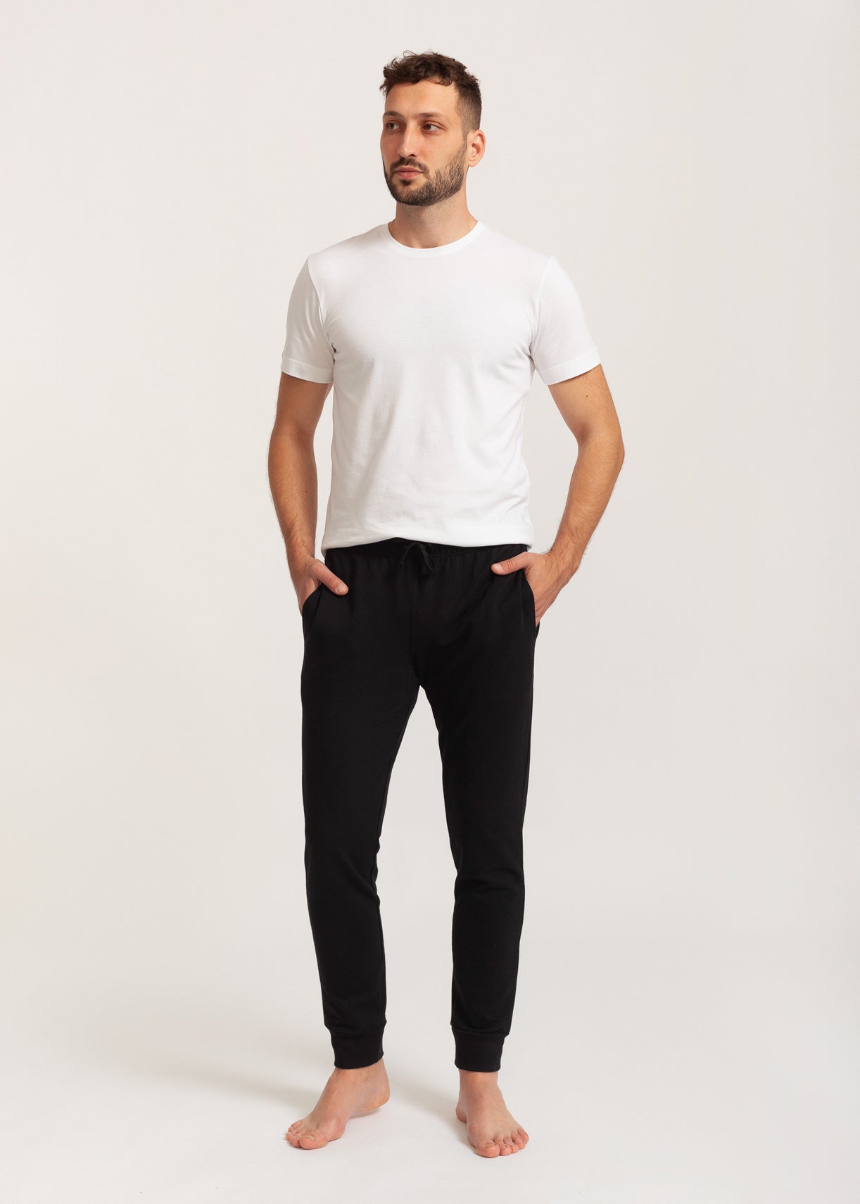 Pantalon Trening Bumbac Bărbați