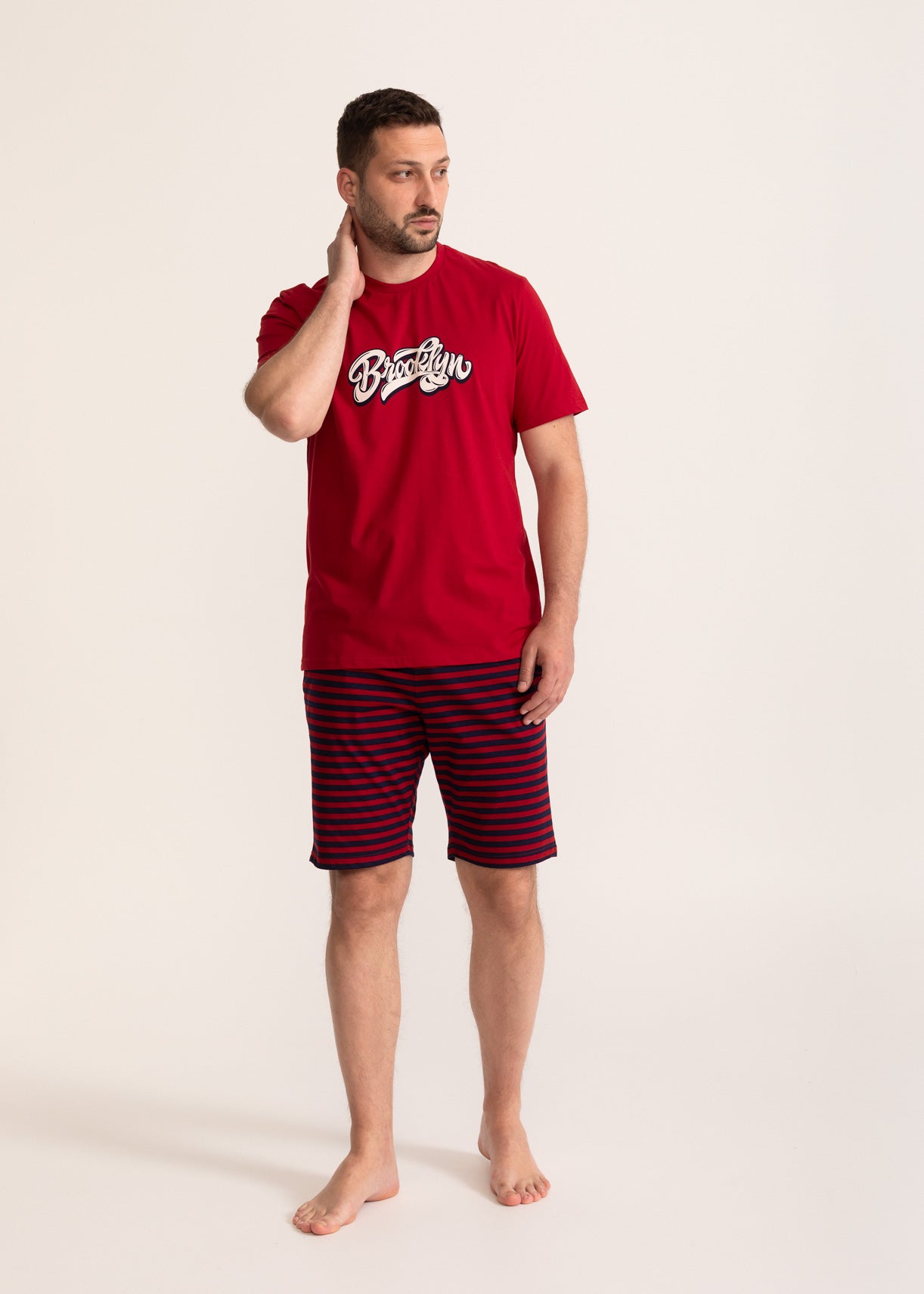 Pijama Bărbați Miles Bumbac