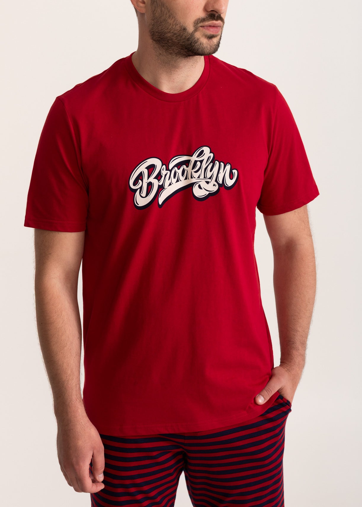 Pijama Bărbați Miles Bumbac
