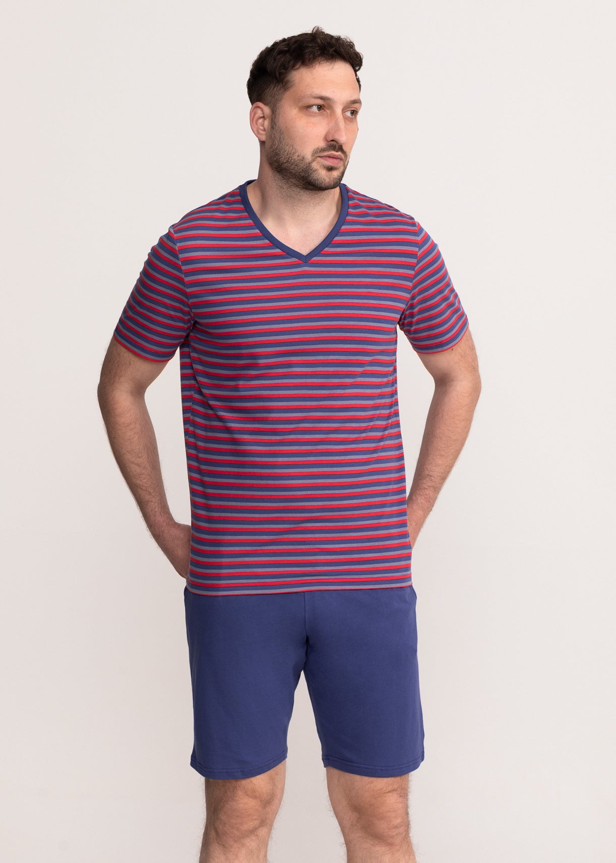 Pijama Bărbați Alec Bumbac