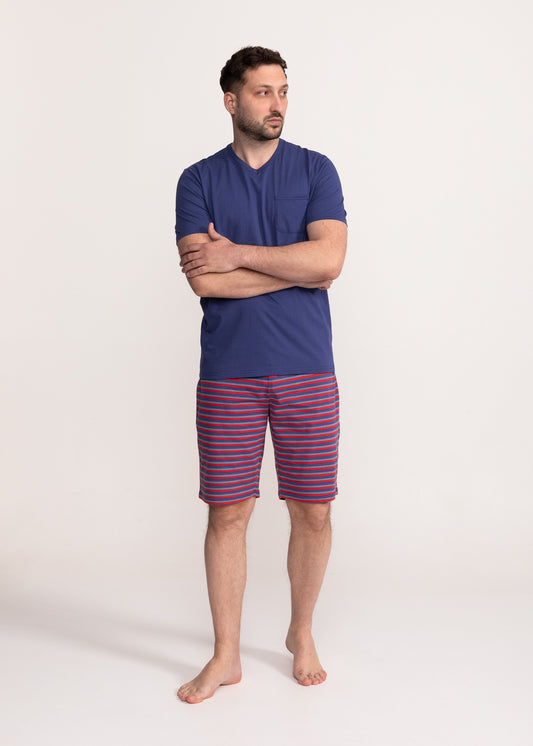 Pijama Bărbați Alec Bumbac