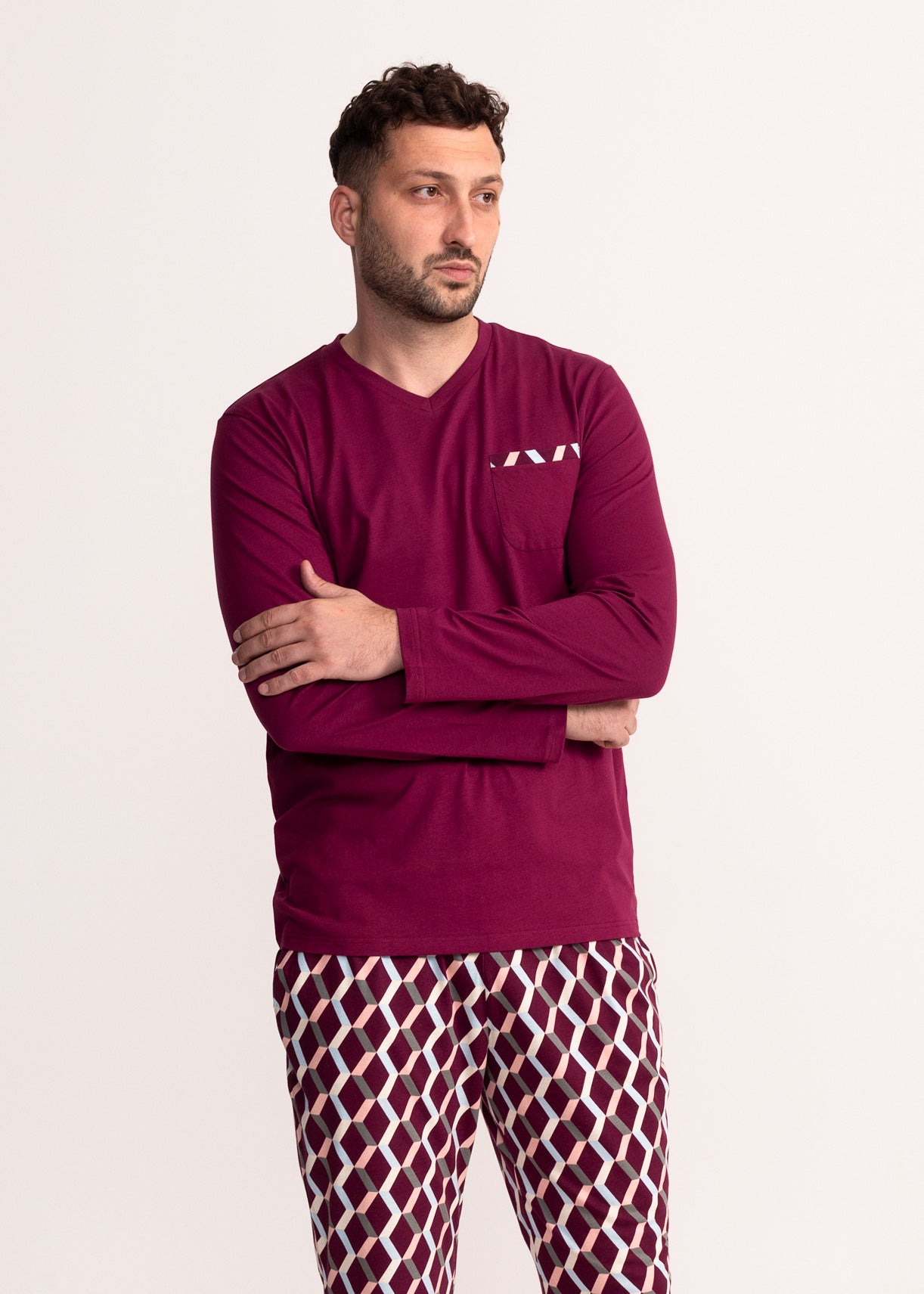 Pijama Bărbați Boromir Bumbac