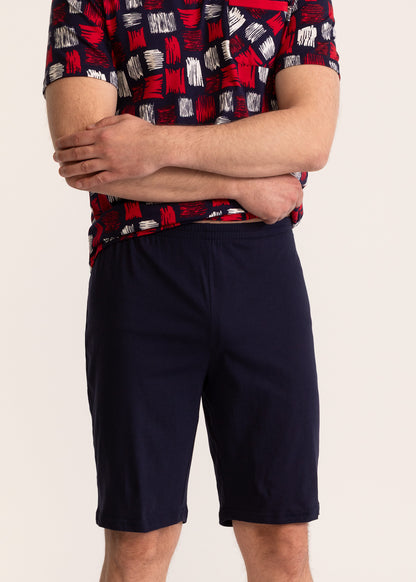 Pijama Bărbați Chester Bumbac