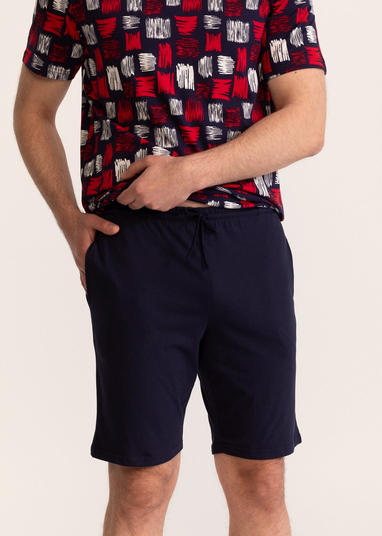 Pijama Bărbați Chester Bumbac