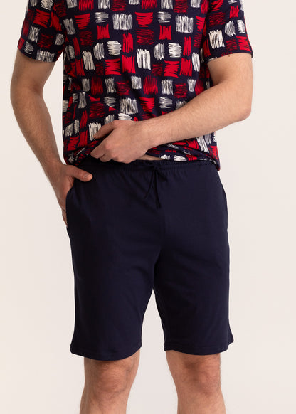 Pijama Bărbați Chester Bumbac