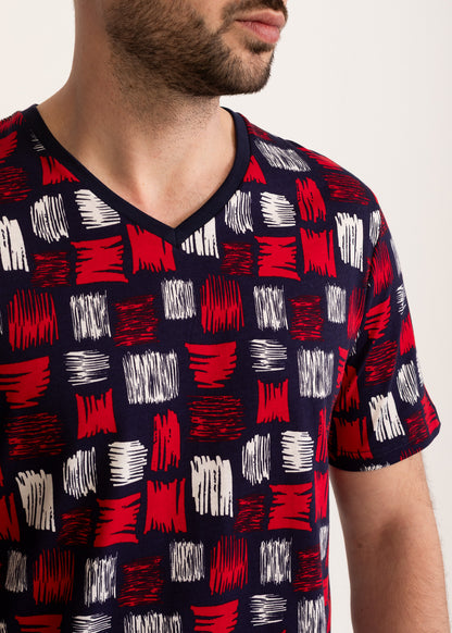 Pijama Bărbați Chester Bumbac