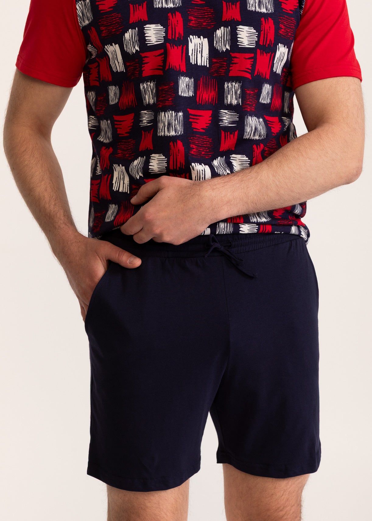 Pijama Bărbați Chester Bumbac