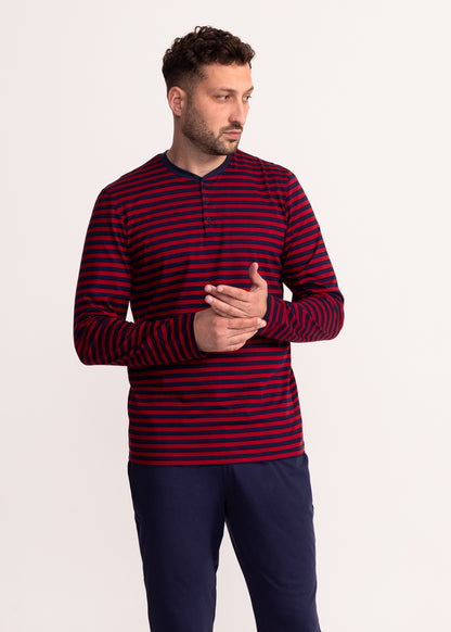 Pijama Bărbați Miles Bumbac