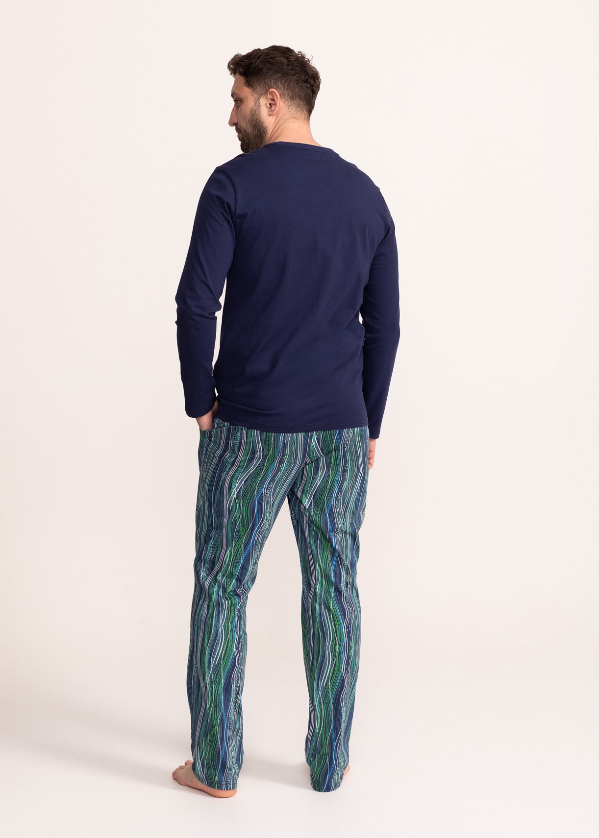 Pijama Bărbați Noah Bumbac