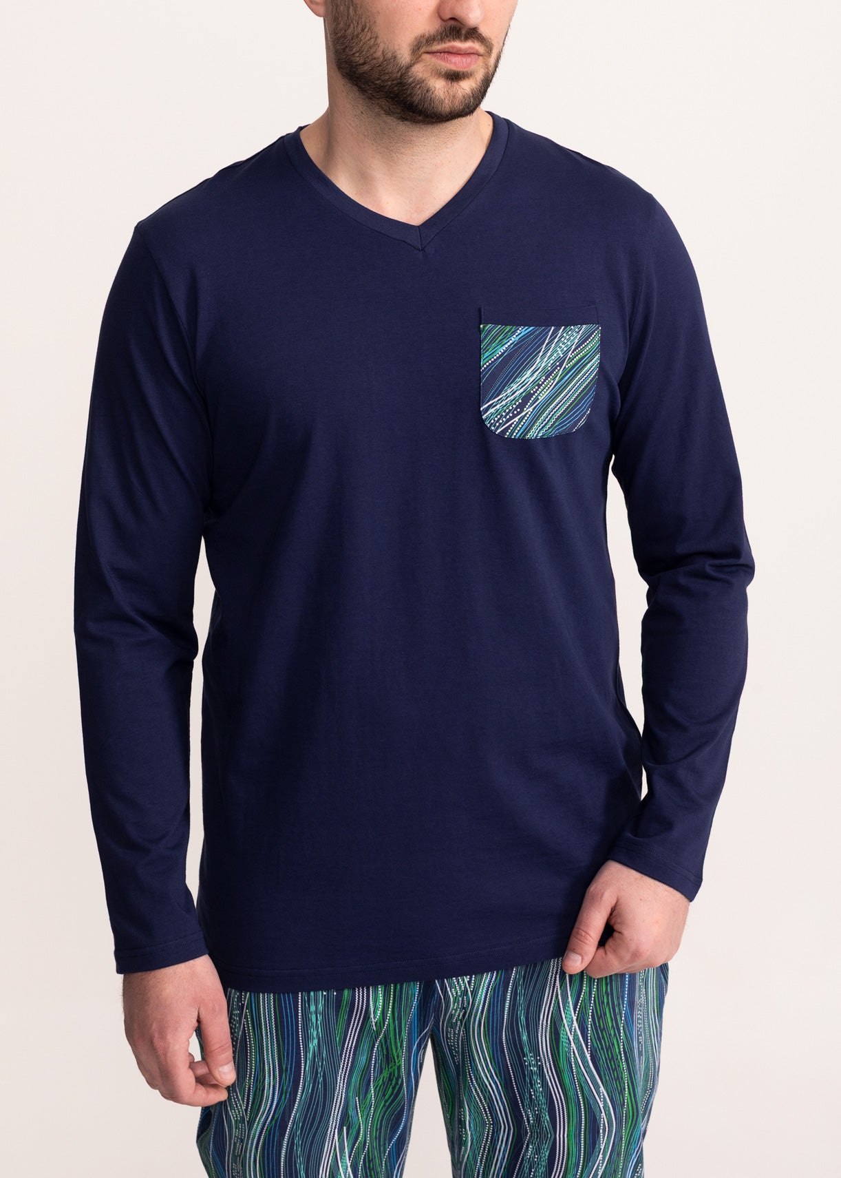 Pijama Bărbați Noah Bumbac