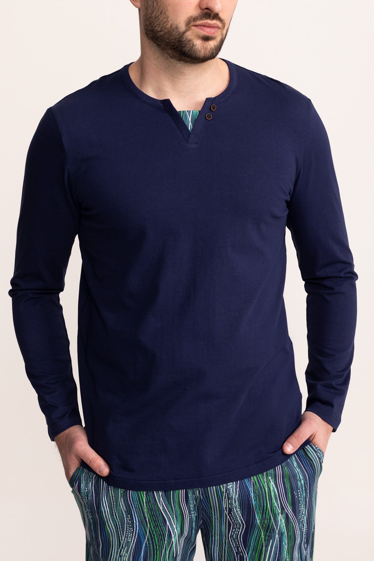 Pijama Bărbați Noah Bumbac