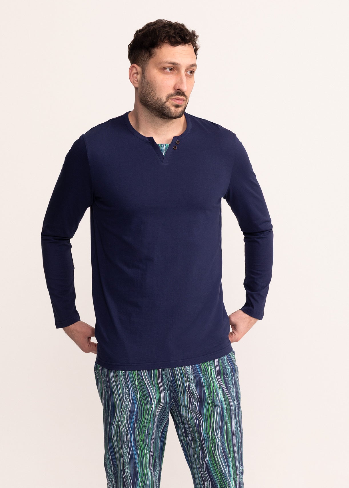 Pijama Bărbați Noah Bumbac