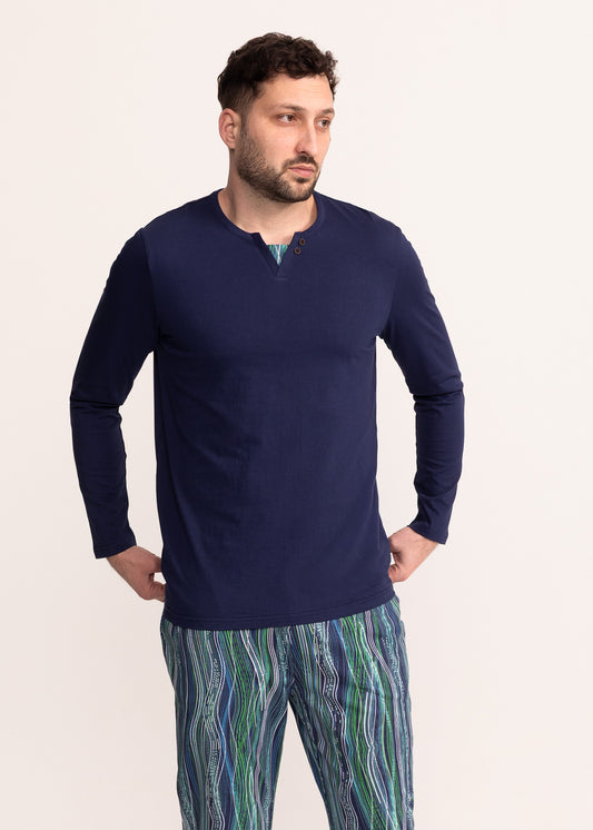 Pijama Bărbați Noah Bumbac