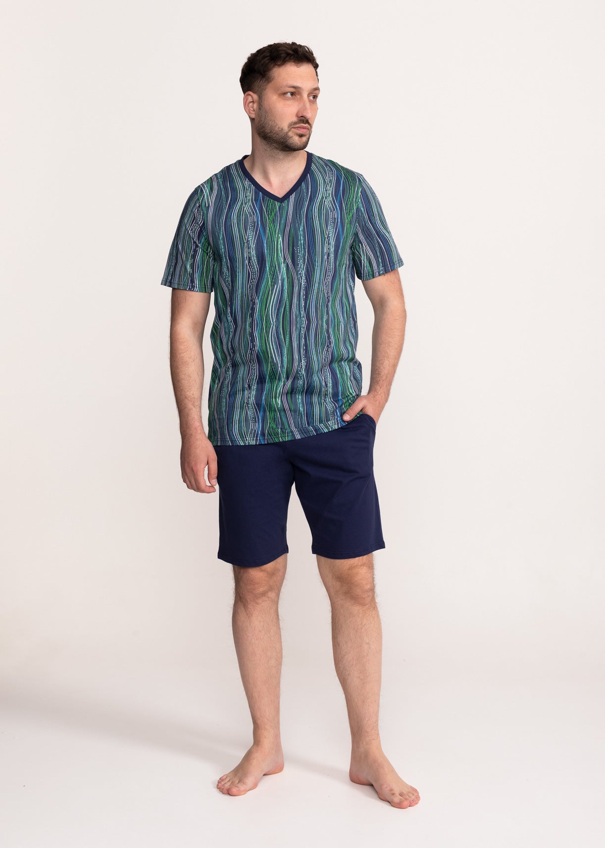 Pijama Bărbați Noah Bumbac