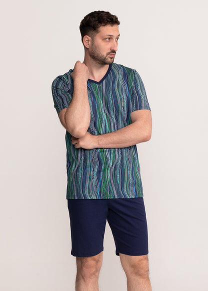 Pijama Bărbați Noah Bumbac