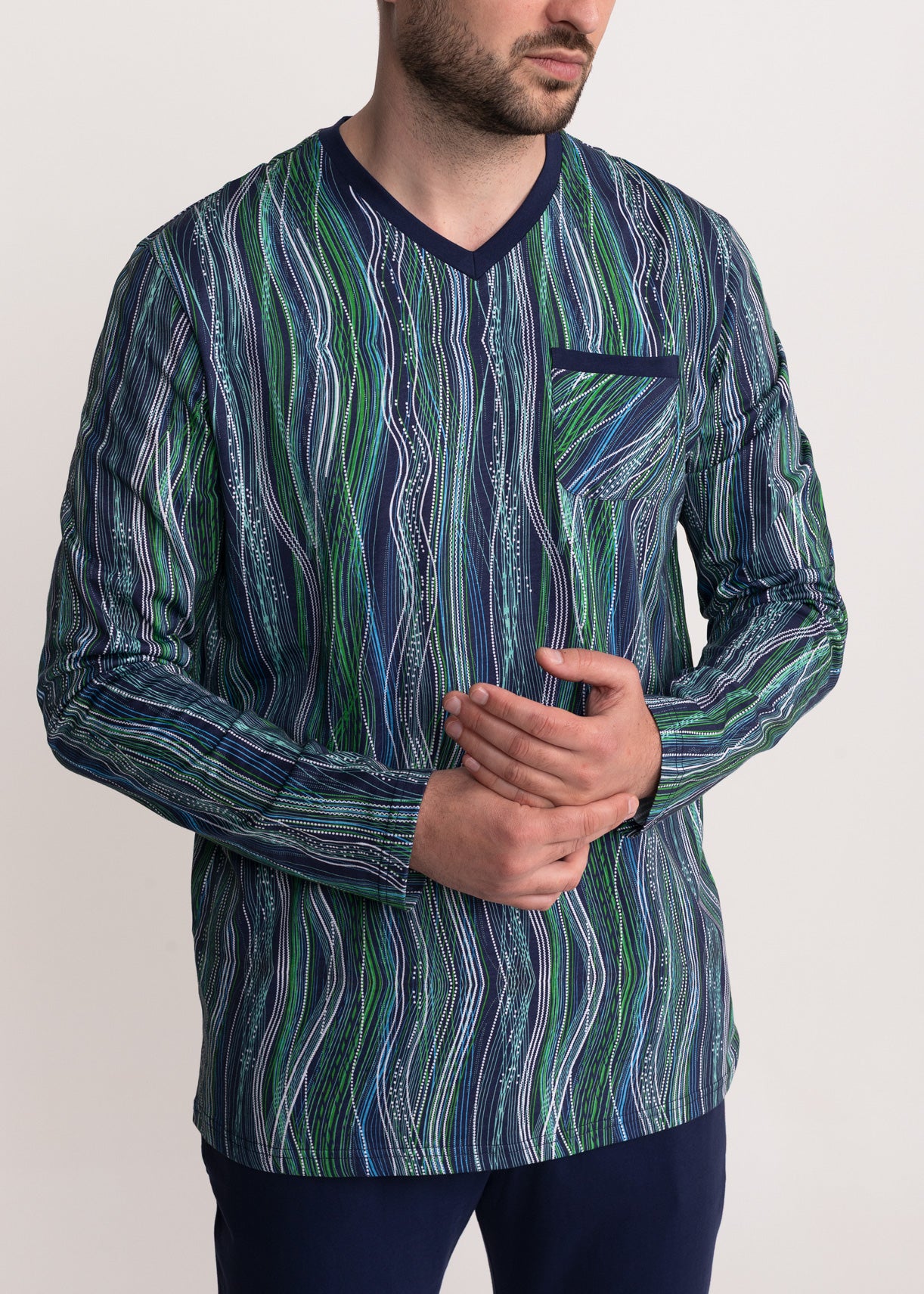Pijama Bărbați Noah Bumbac