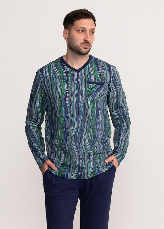 Pijama Bărbați Noah Bumbac