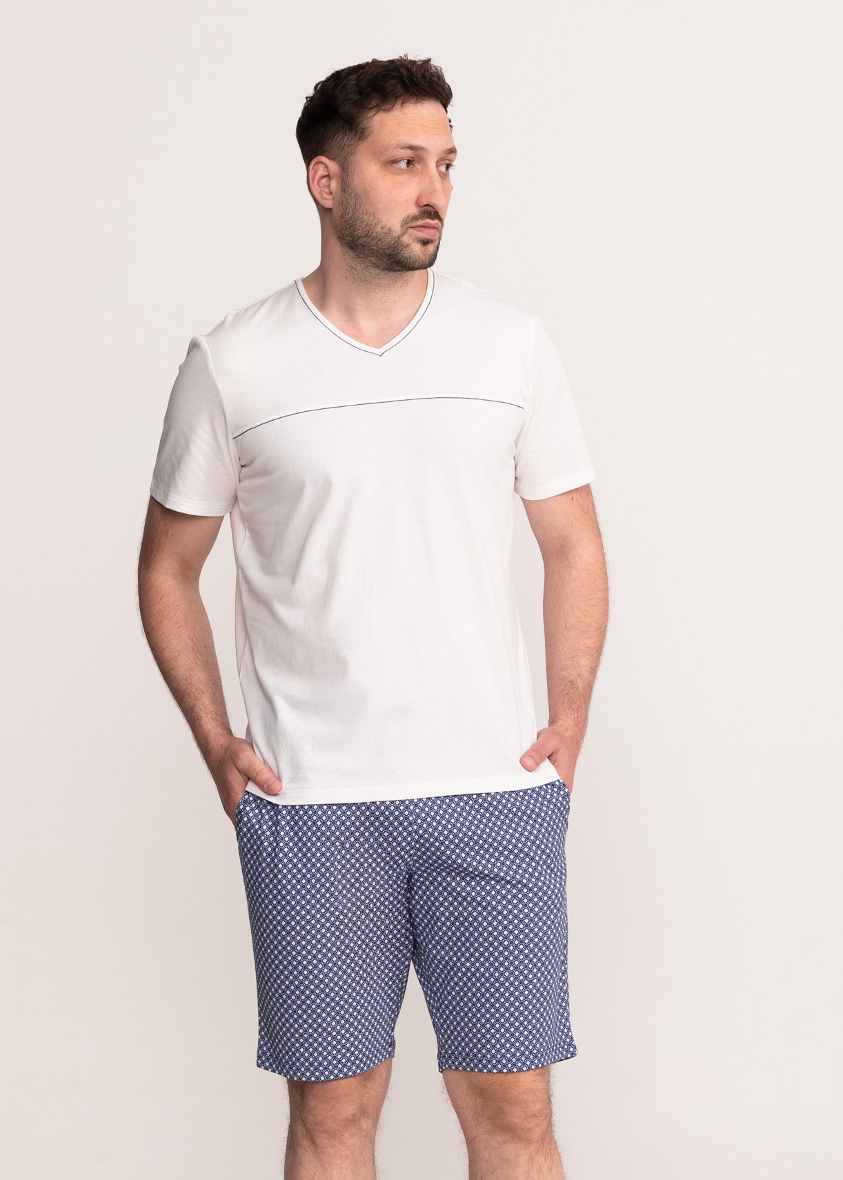 Pijama Bărbați Noris Bumbac