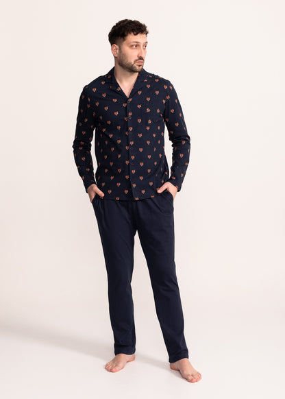 Pijama Bărbați Thor Bumbac