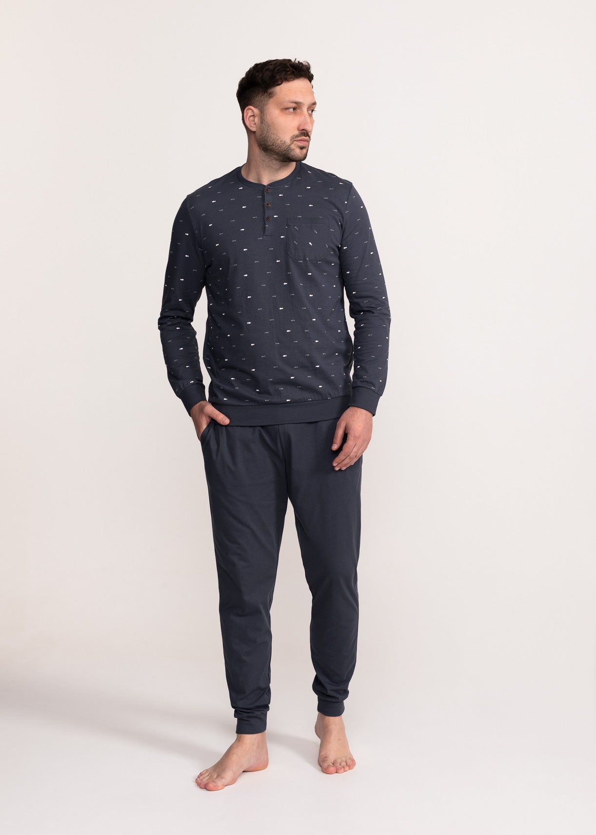 Pijama Bărbați Tristan Bumbac