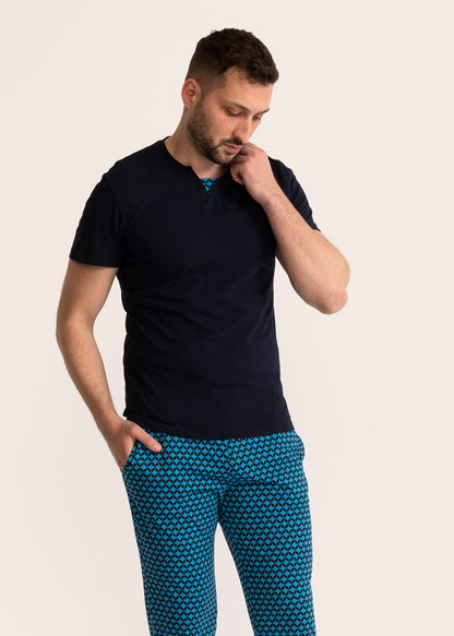 Pijama Brian Bărbați Bumbac