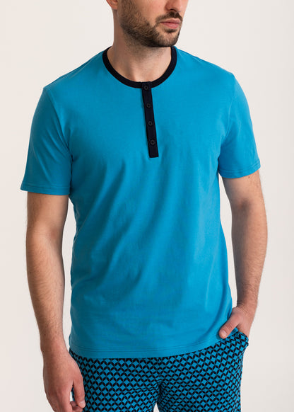 Pijama Brian Bărbați Bumbac