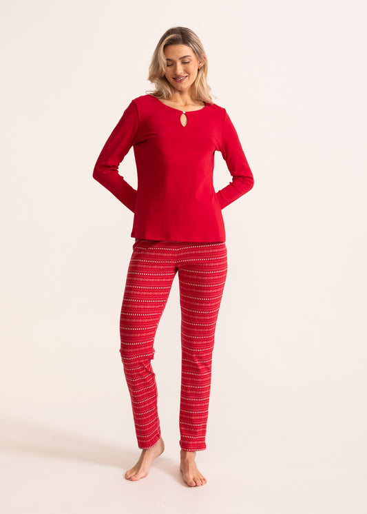 Pijama Damă Candice Bumbac