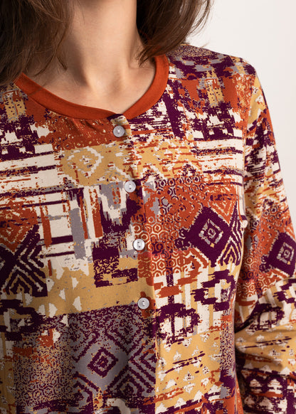 Pijama Damă Lidia Bumbac