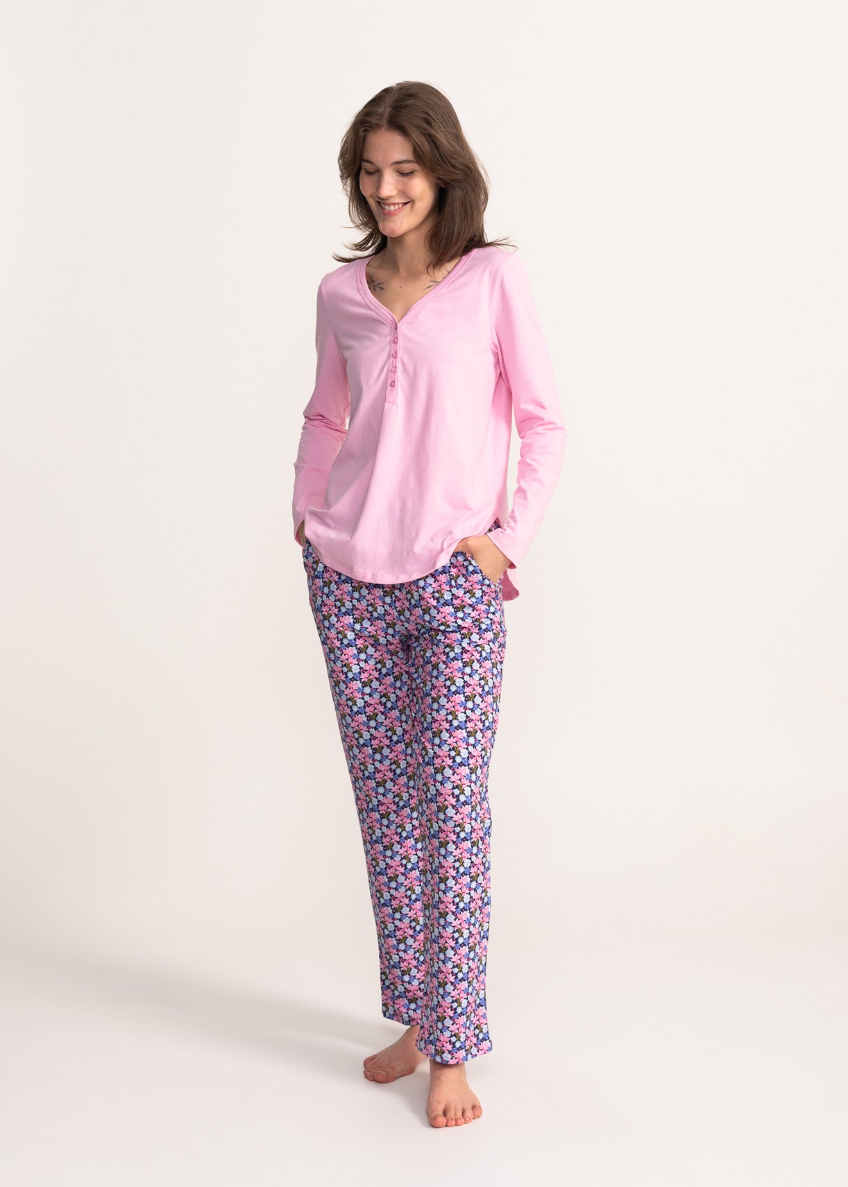 Pijama Damă Nadia Bumbac