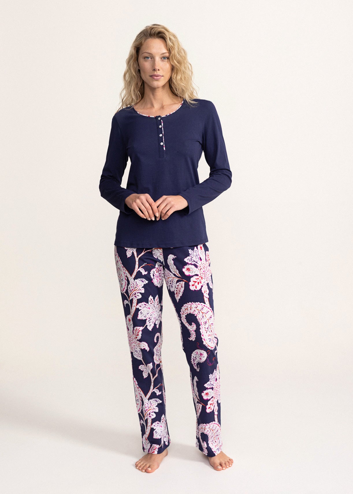 Pijama Damă Nicole Bumbac