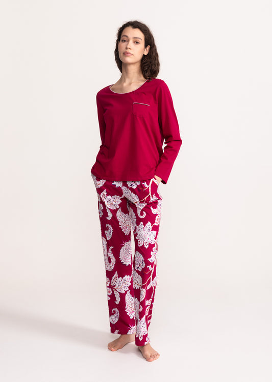 Pijama Damă Nicole Bumbac