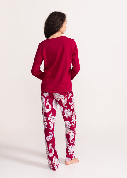 Pijama Damă Nicole Bumbac